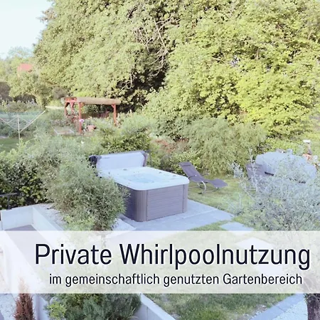アパート Olive - Ruhe & Entspannung In 2-zi-fewo Mit Garten-whirlpool, Terrasse & Hund Willkommen By Ferienwohnenamsee ユーバーリンゲン