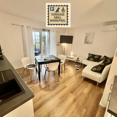 Olive - Ruhe & Entspannung In 2-zi-fewo Mit Garten-whirlpool, Terrasse & Hund Willkommen By Ferienwohnenamsee Uberlingen