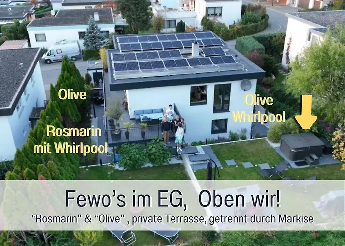 Olive - Ruhe & Entspannung In 2-zi-fewo Mit Garten-whirlpool, Terrasse & Hund Willkommen By Ferienwohnenamsee 아파트 *