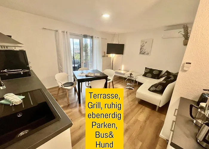 Olive - Ruhe & Entspannung In 2-zi-fewo Mit Garten-whirlpool, Terrasse & Hund Willkommen By Ferienwohnenamsee *