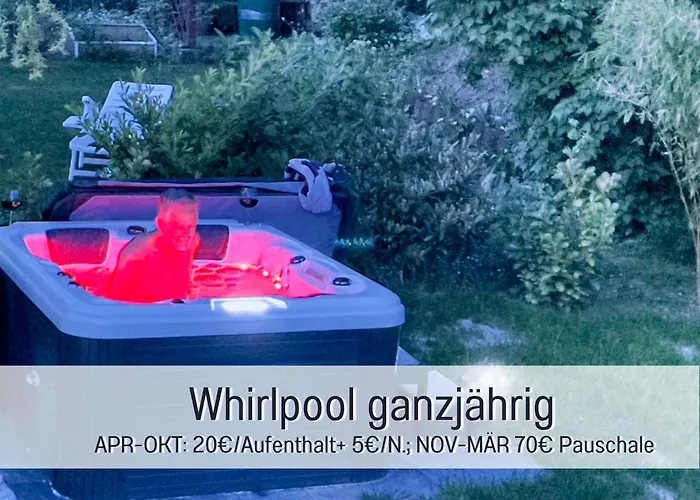 아파트 Olive - Ruhe & Entspannung In 2-zi-fewo Mit Garten-whirlpool, Terrasse & Hund Willkommen By Ferienwohnenamsee *